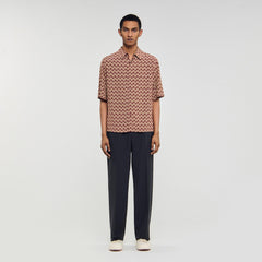 Sandro Men Rope print shirt