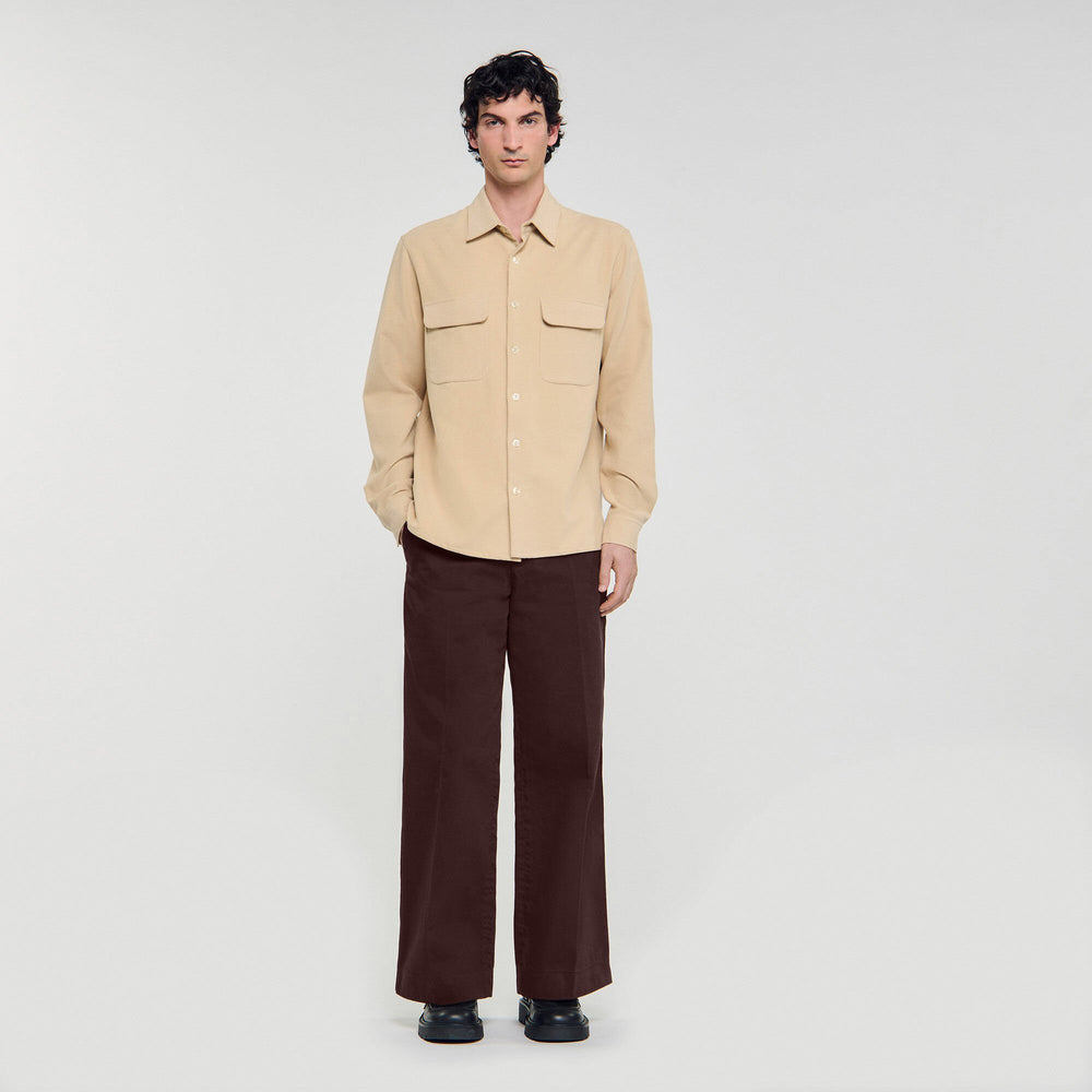 Sandro Men Flannel shirt