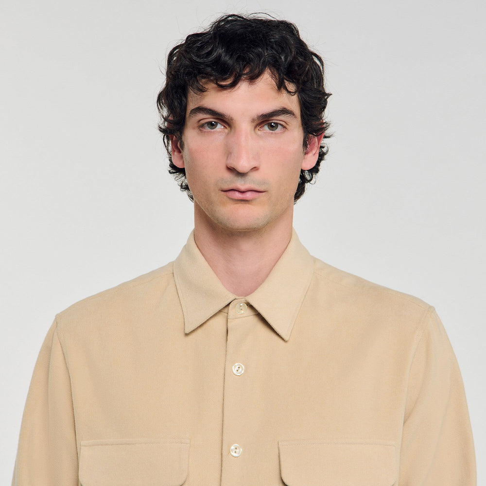 Sandro Men Flannel shirt