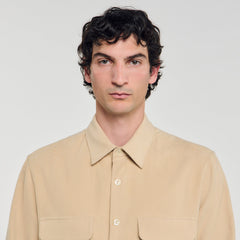 Sandro Men Flannel shirt
