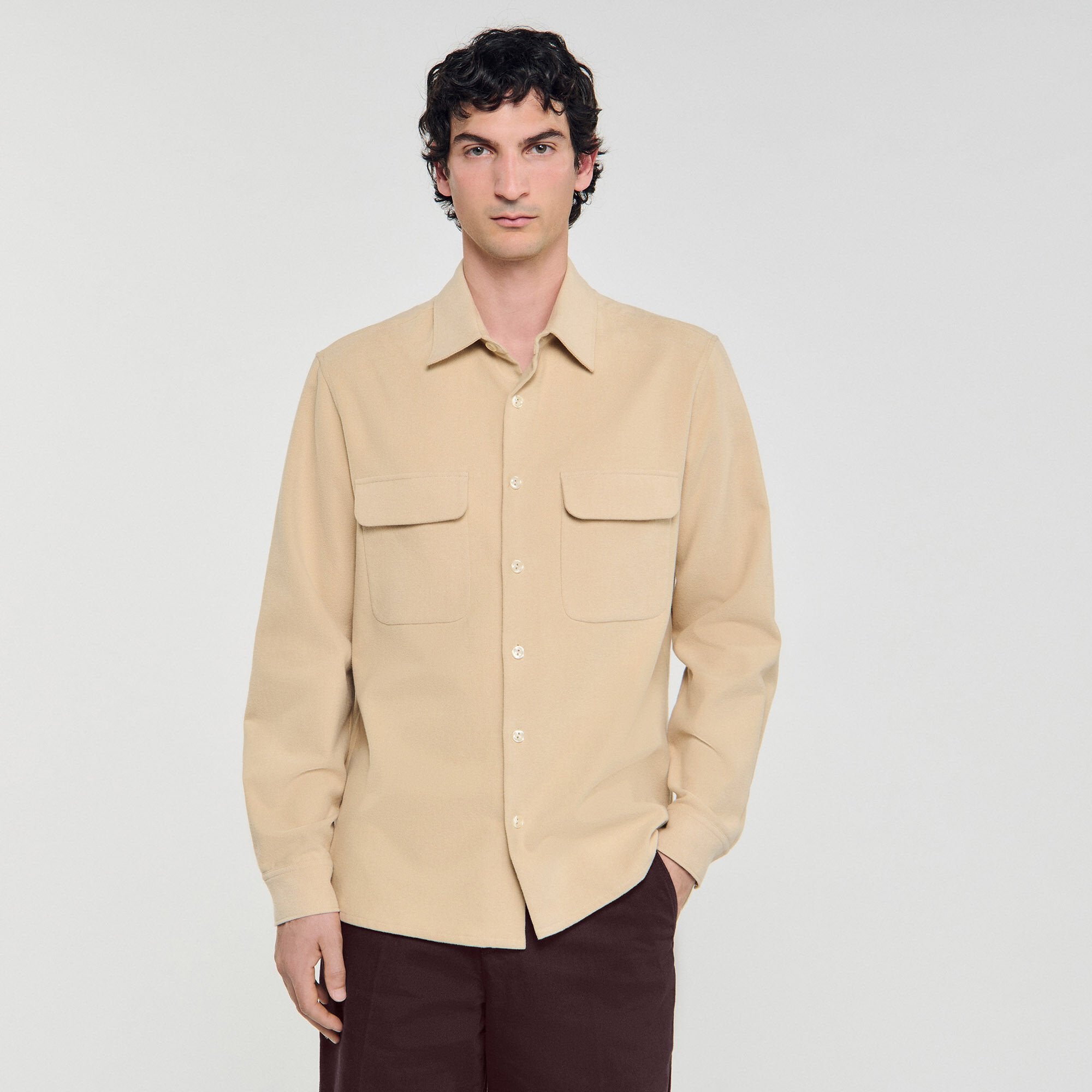 Sandro Men Flannel shirt
