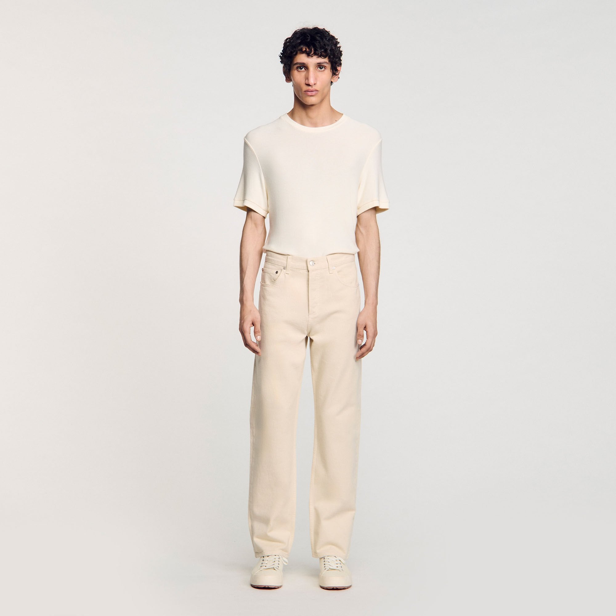 Sandro Men Cotton jeans