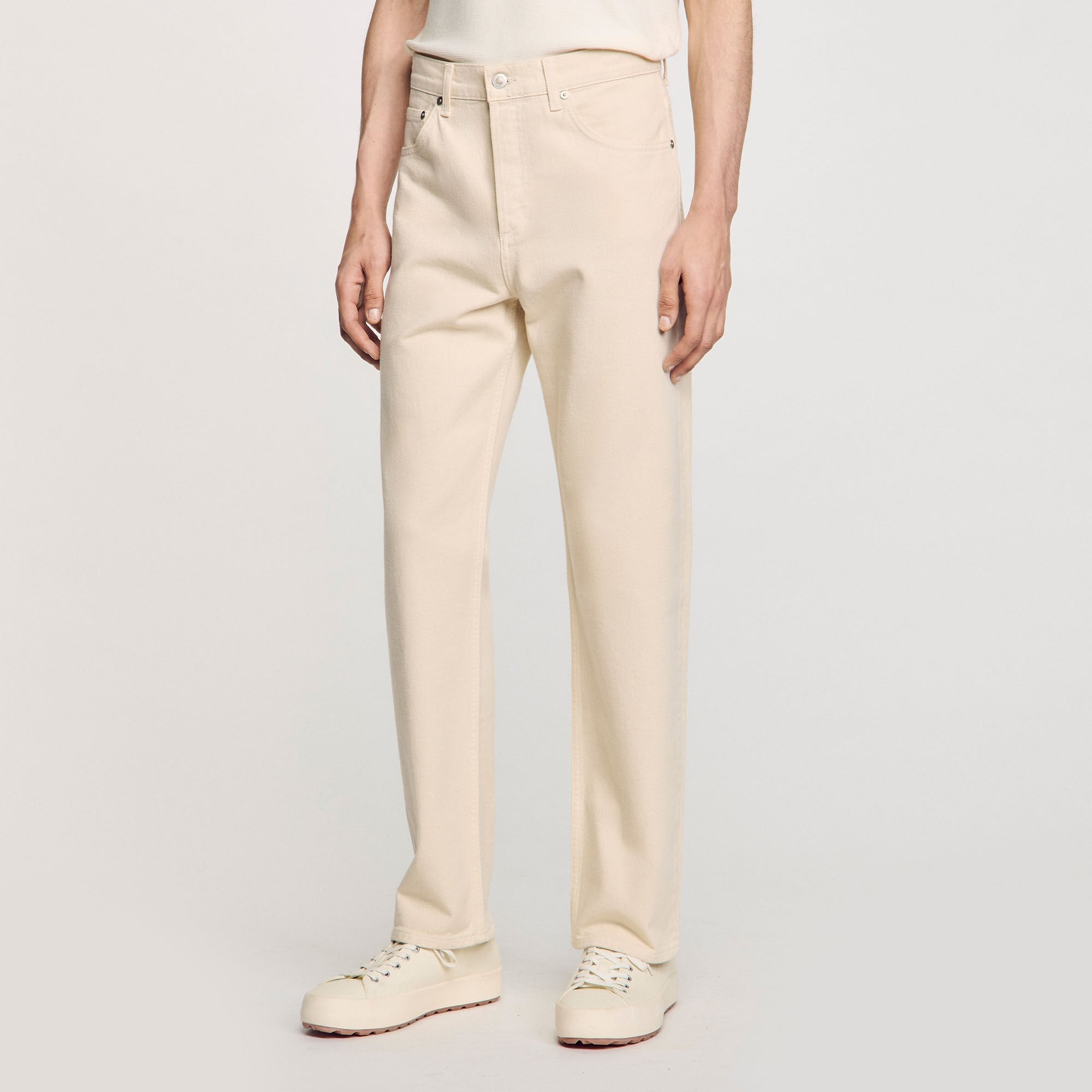 Sandro Men Cotton jeans