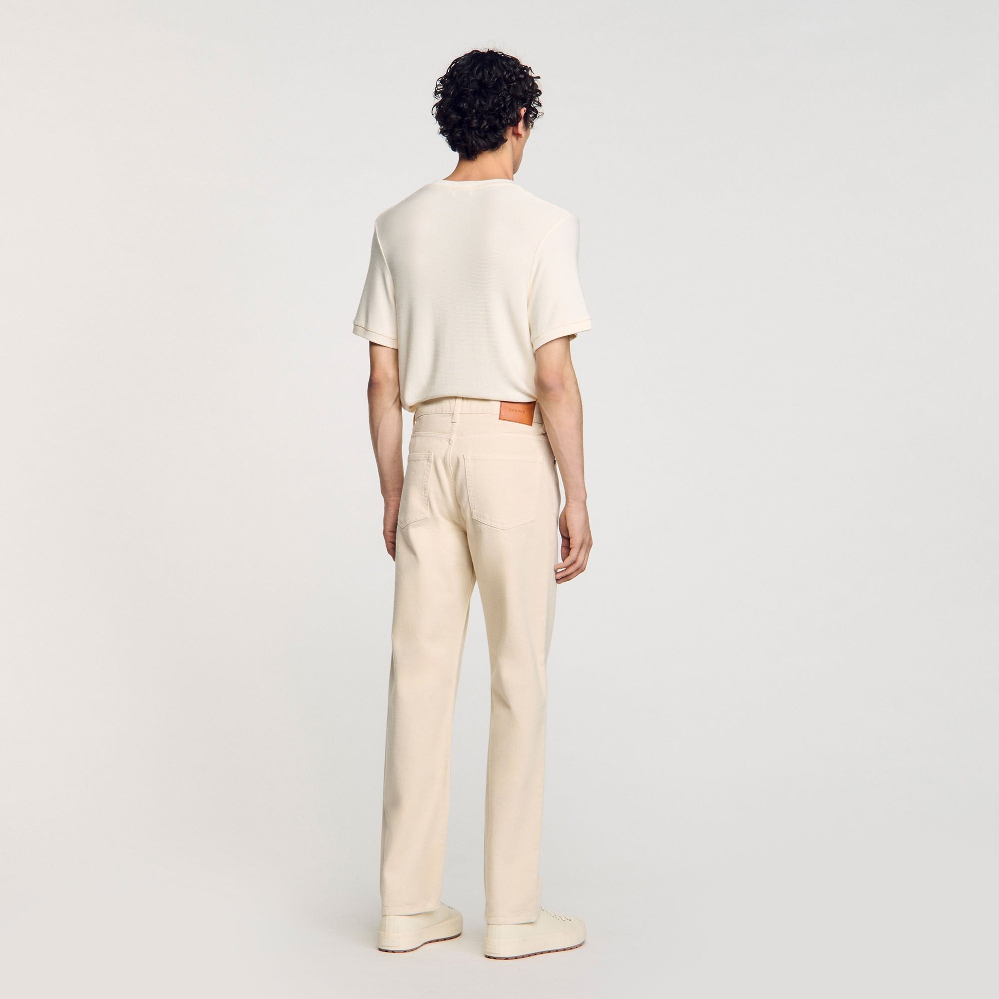 Sandro Men Cotton jeans