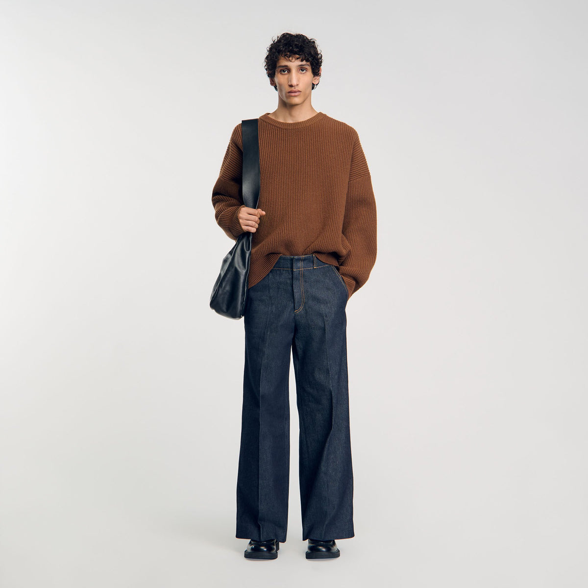 Sandro Men Wide-leg jeans