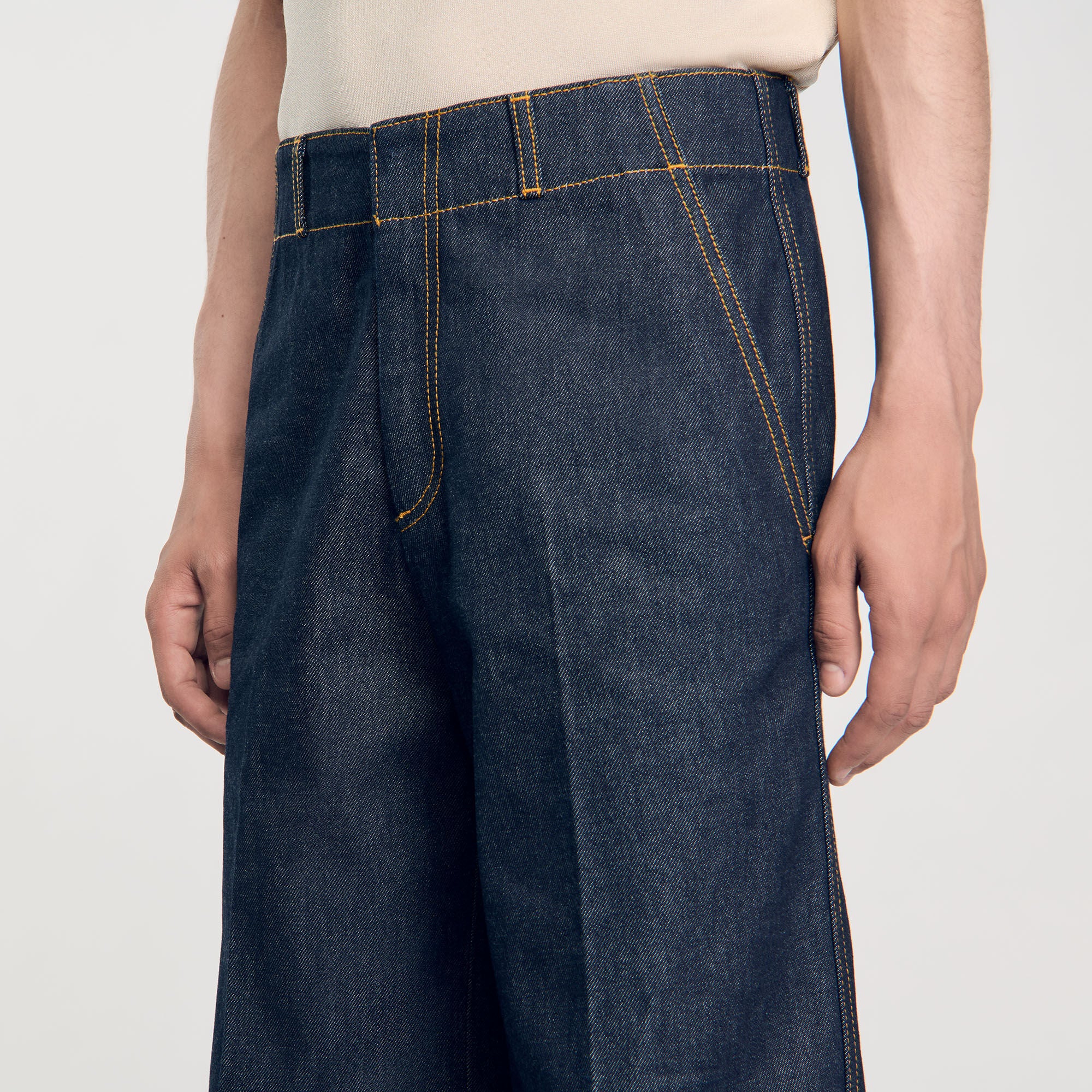 Sandro Men Wide-leg jeans