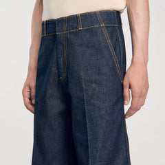 Sandro Men Wide-leg jeans