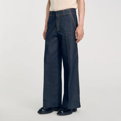 Sandro Men Wide-leg jeans