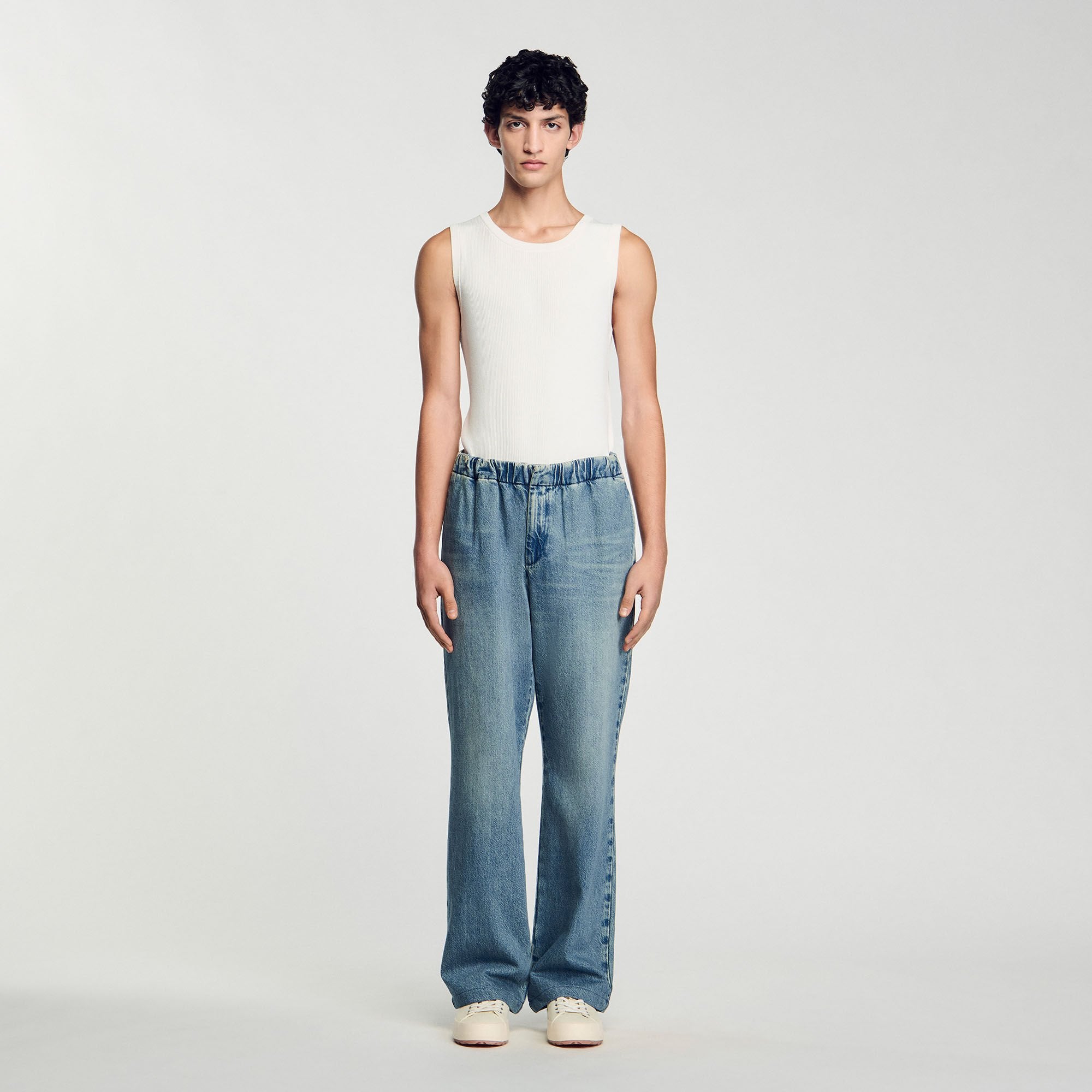 Sandro Men Wide-leg jeans