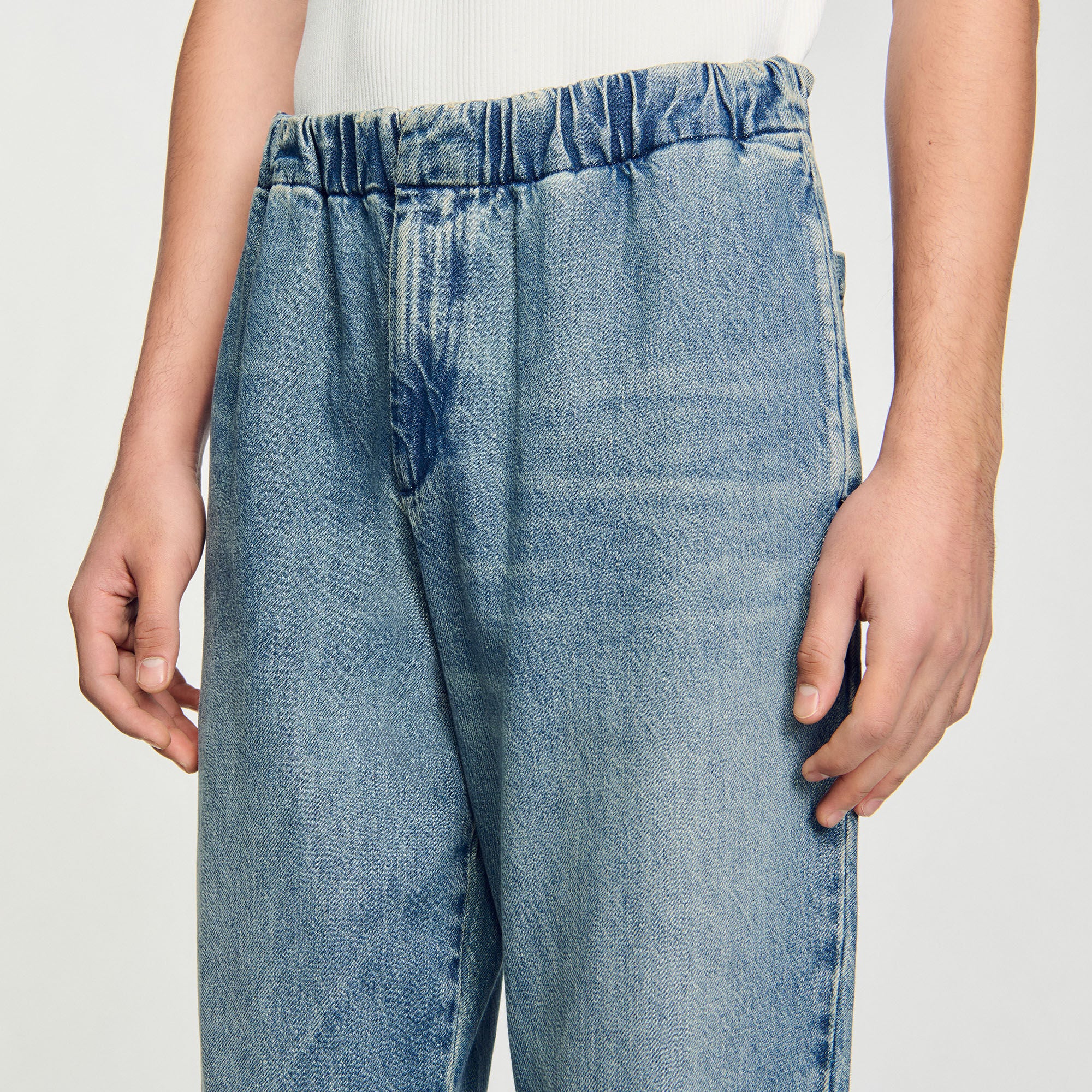 Sandro Men Wide-leg jeans