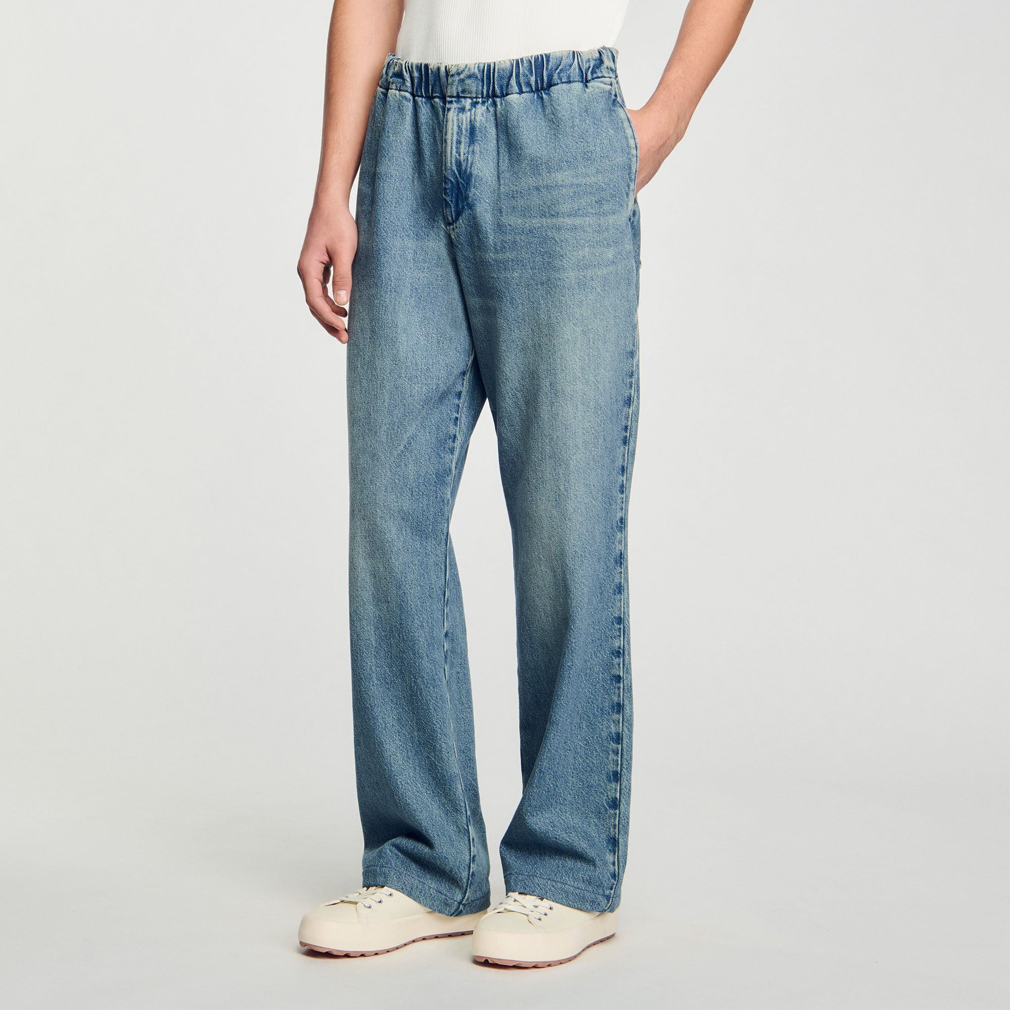 Sandro Men Wide-leg jeans