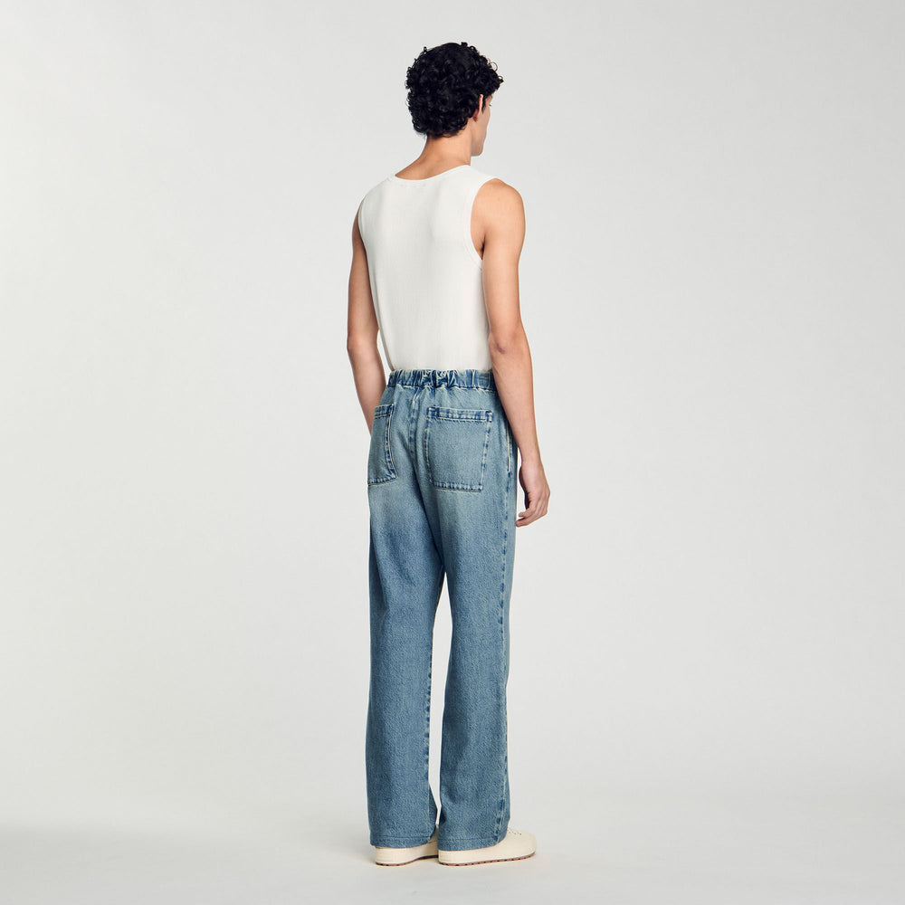Sandro Men Wide-leg jeans