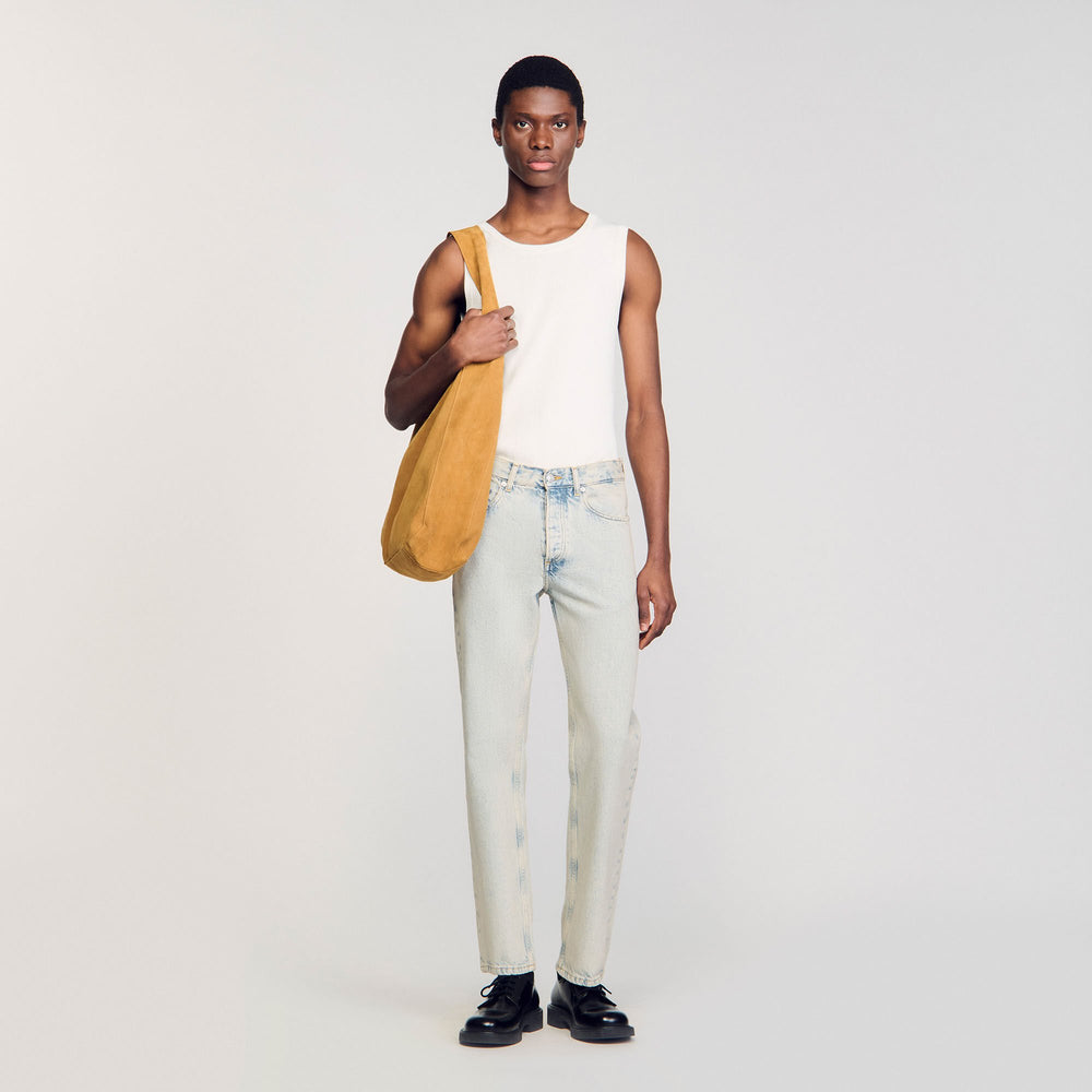 Sandro Men Regular faded jeans