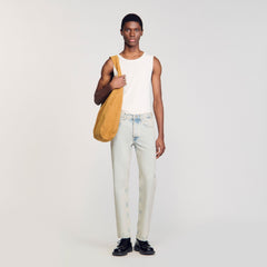 Sandro Men Regular faded jeans