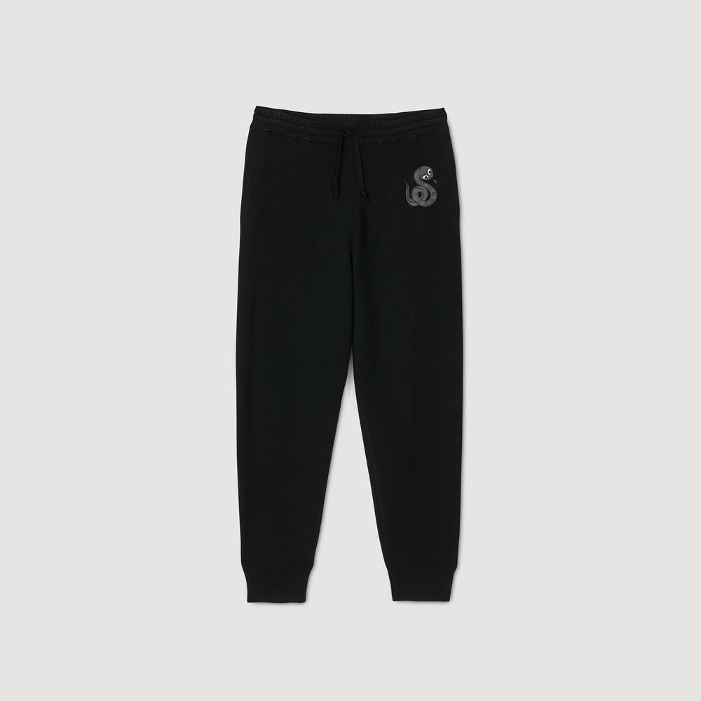 Sandro Men Joggers with snake detail