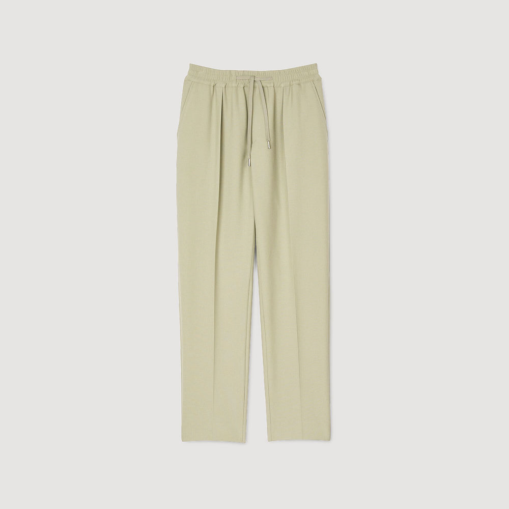 Sandro Men Elasticated straight-leg trousers