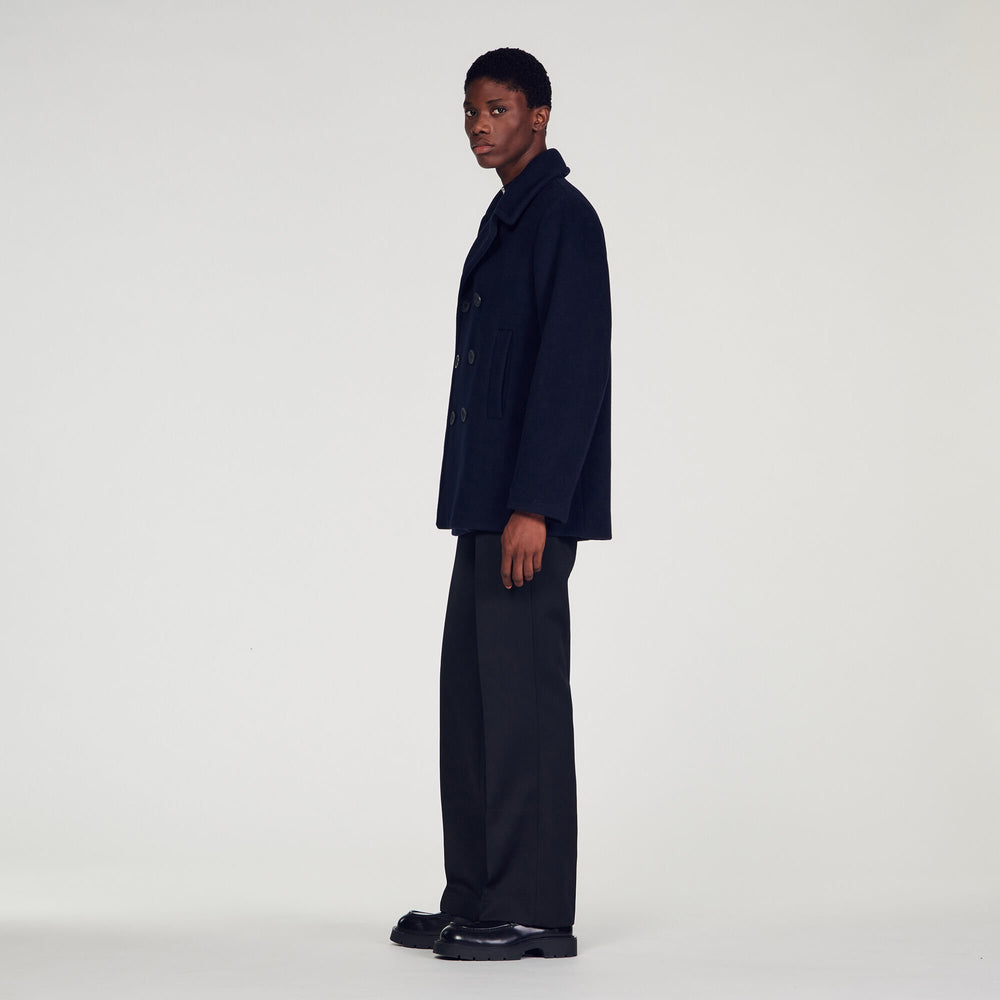 Sandro Men Wool pea coat