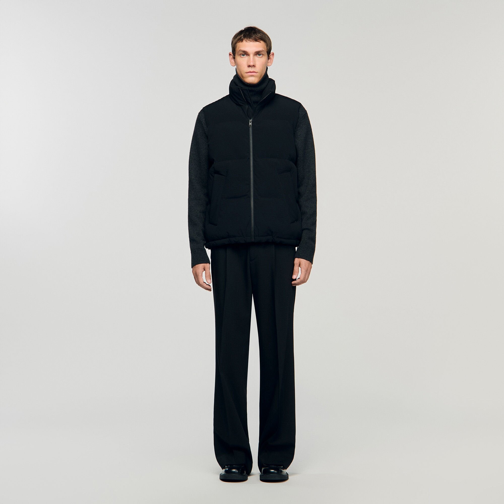 Sandro Men Sleeveless technical puffer