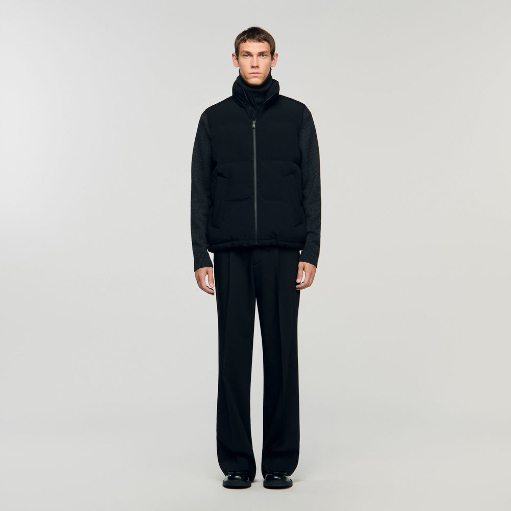 Sandro Men Sleeveless technical puffer