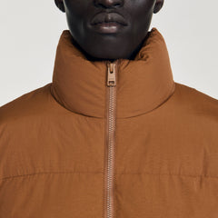 Sandro Men Hooded puffer with high collar