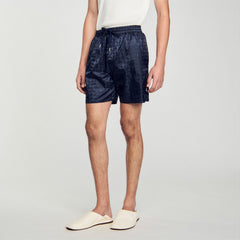 Sandro Men Square Cross swim shorts