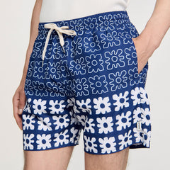 Sandro Men Floral print swim trunks