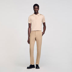 Sandro Men Jersey trousers