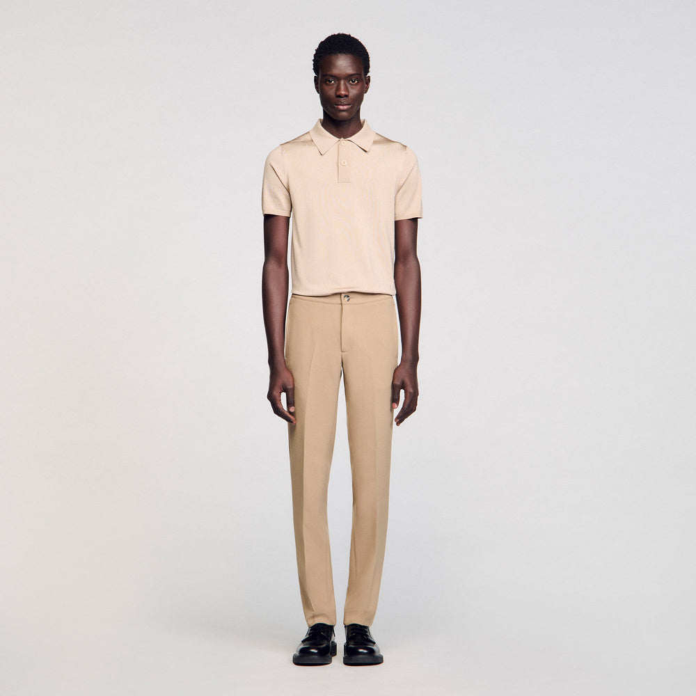 Sandro Men Jersey trousers