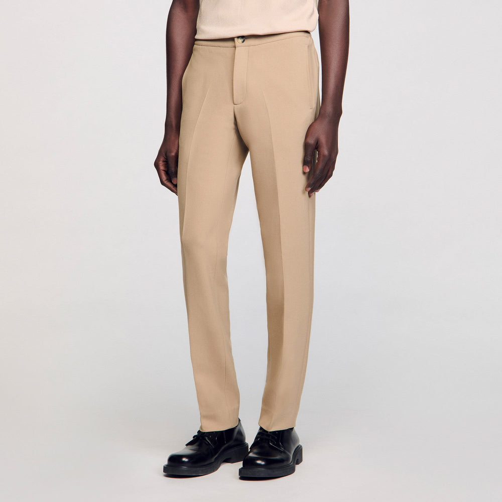 Sandro Men Jersey trousers