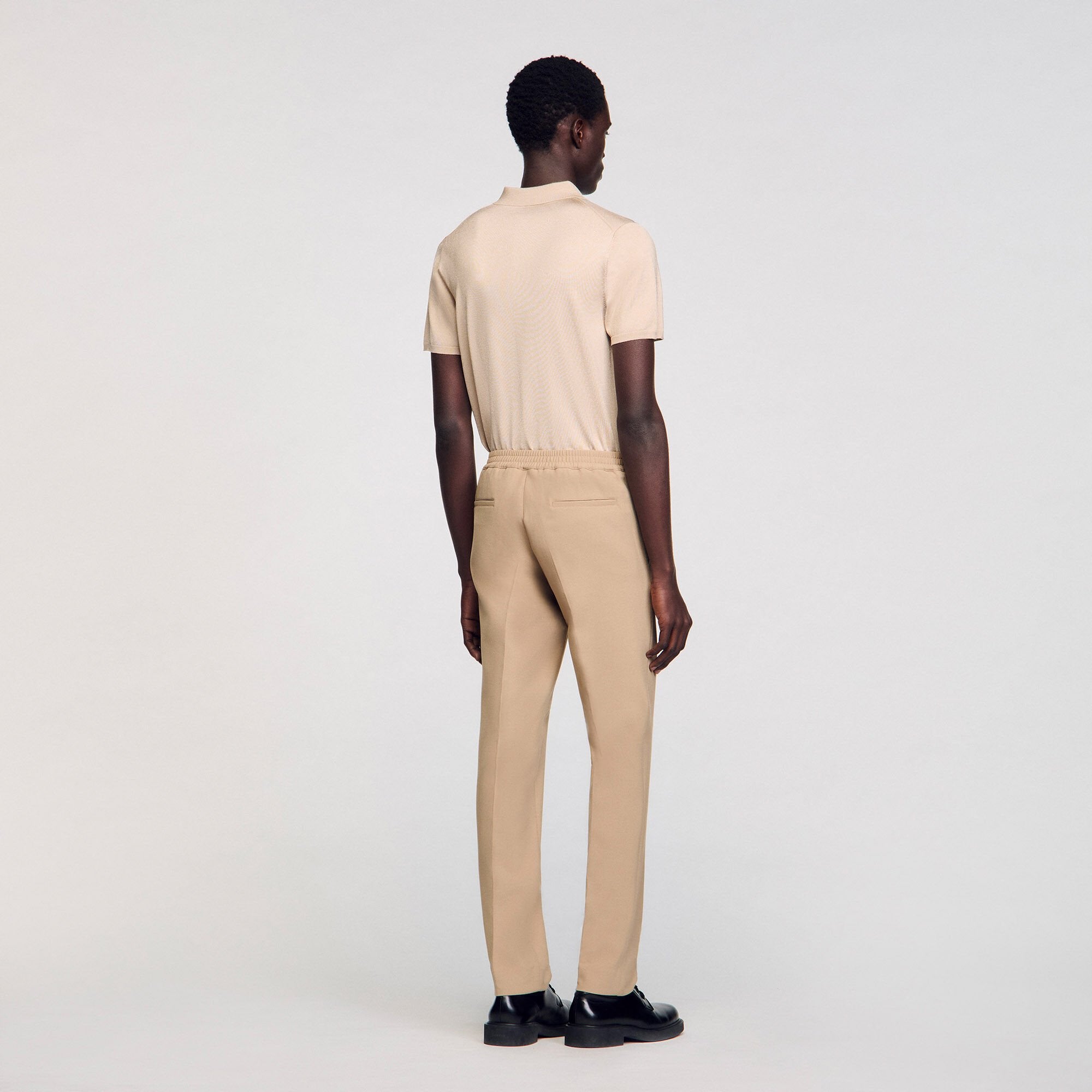 Sandro Men Jersey trousers