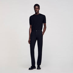 Sandro Men Jersey trousers
