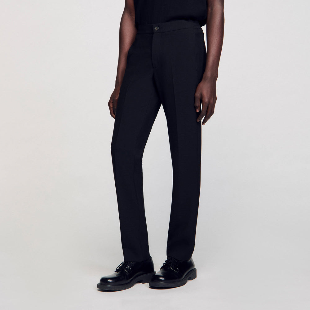 Sandro Men Jersey trousers