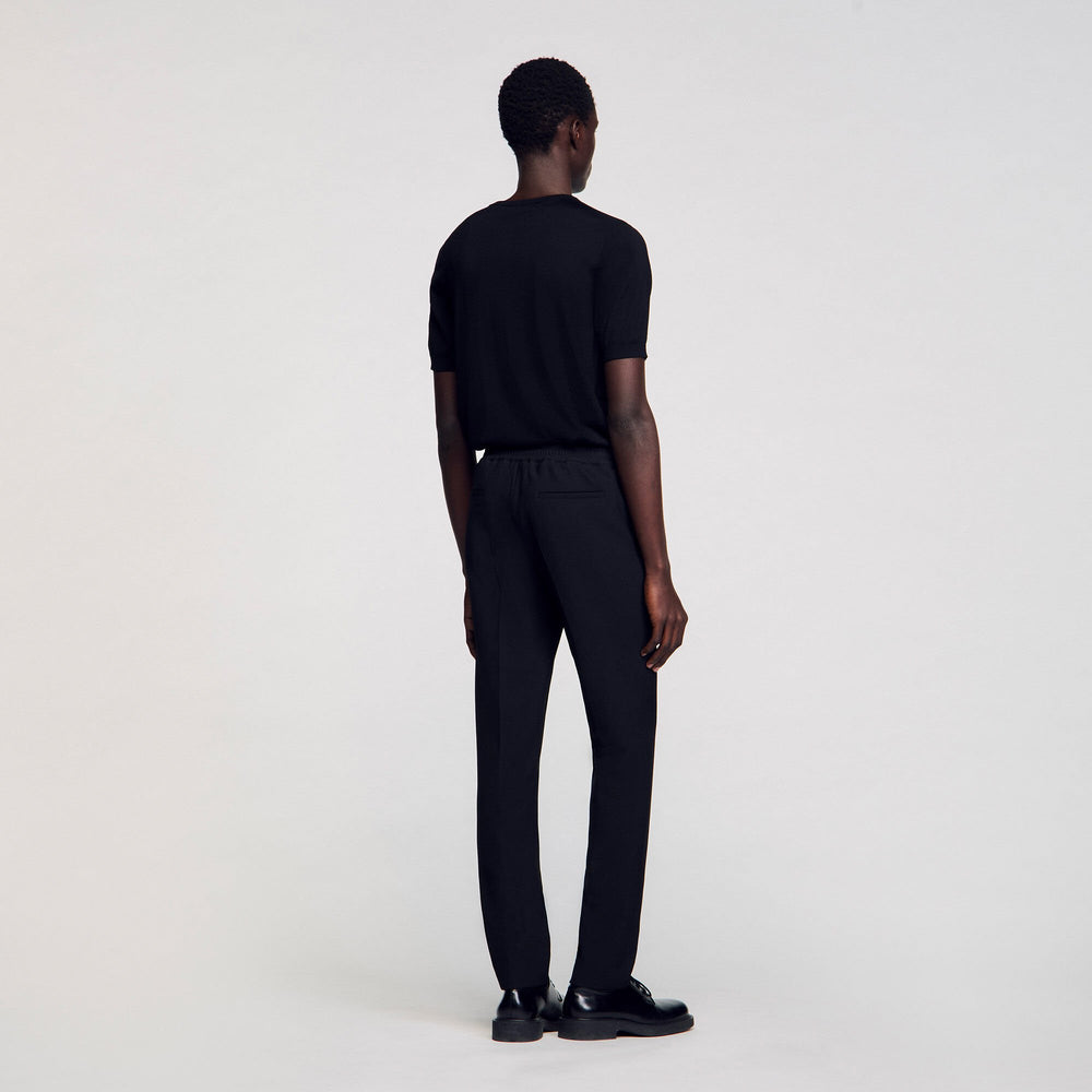 Sandro Men Jersey trousers