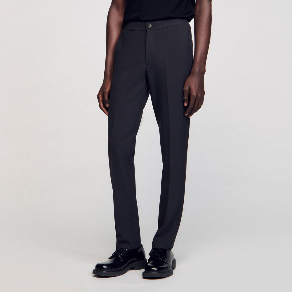 Sandro Men Jersey trousers