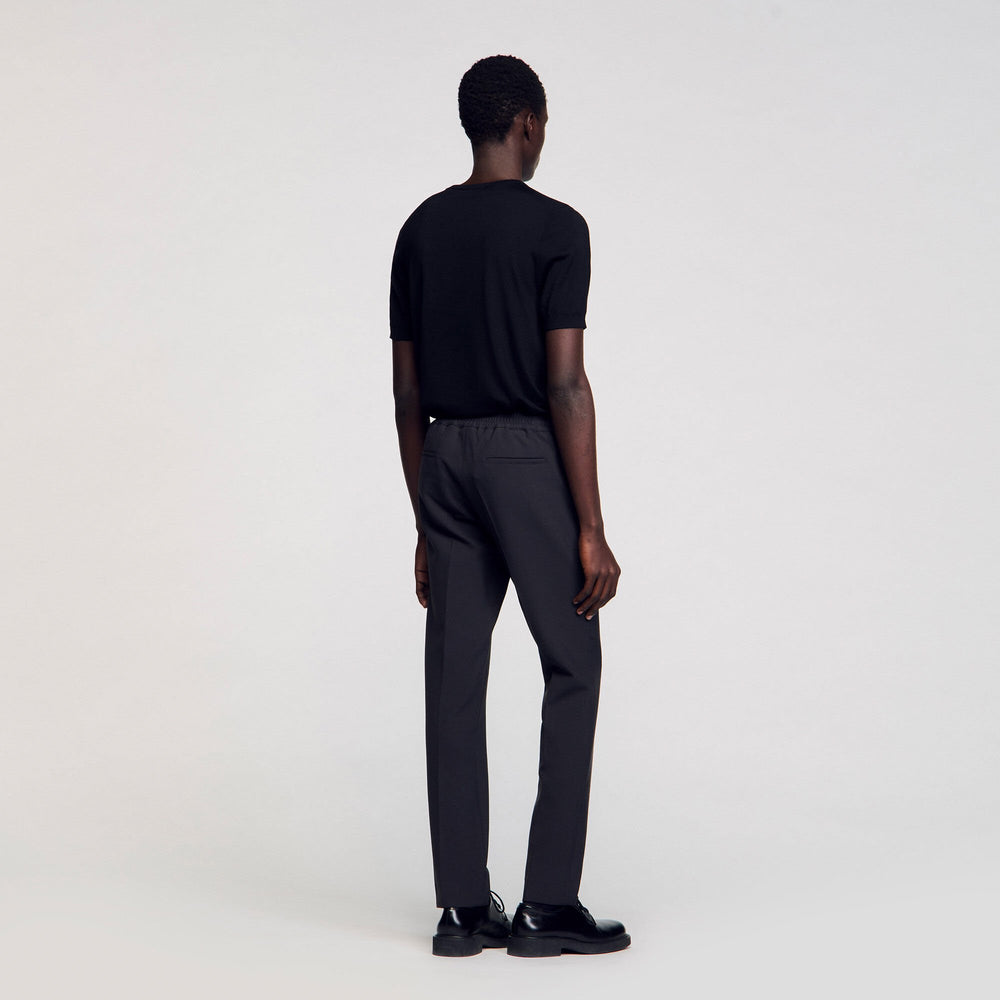 Sandro Men Jersey trousers