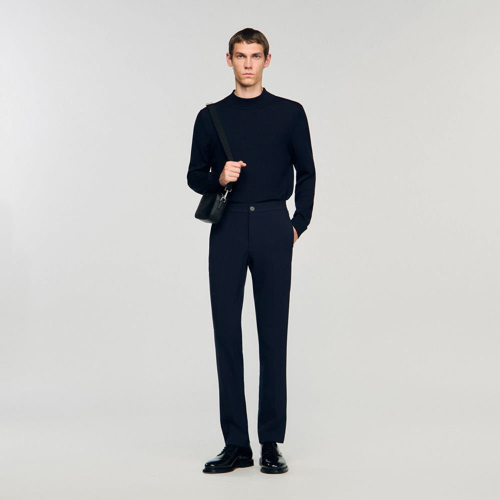 Sandro Men Jersey trousers
