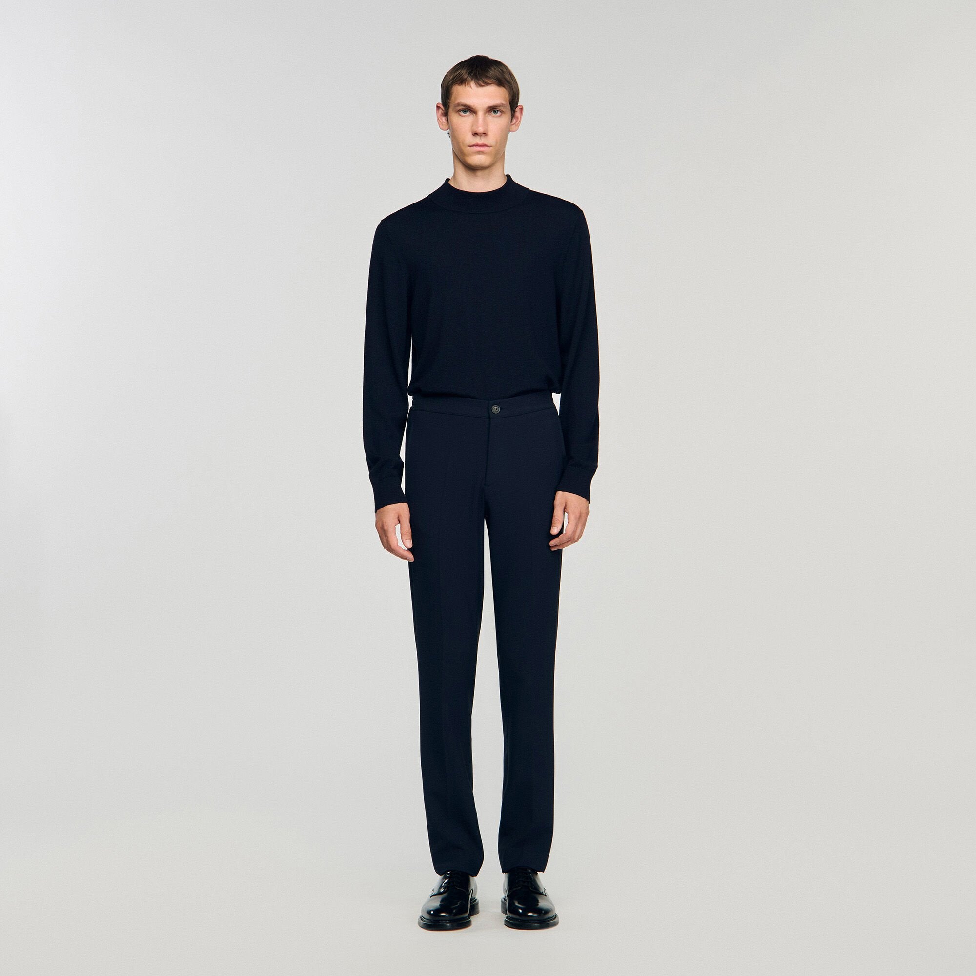 Sandro Men Jersey trousers