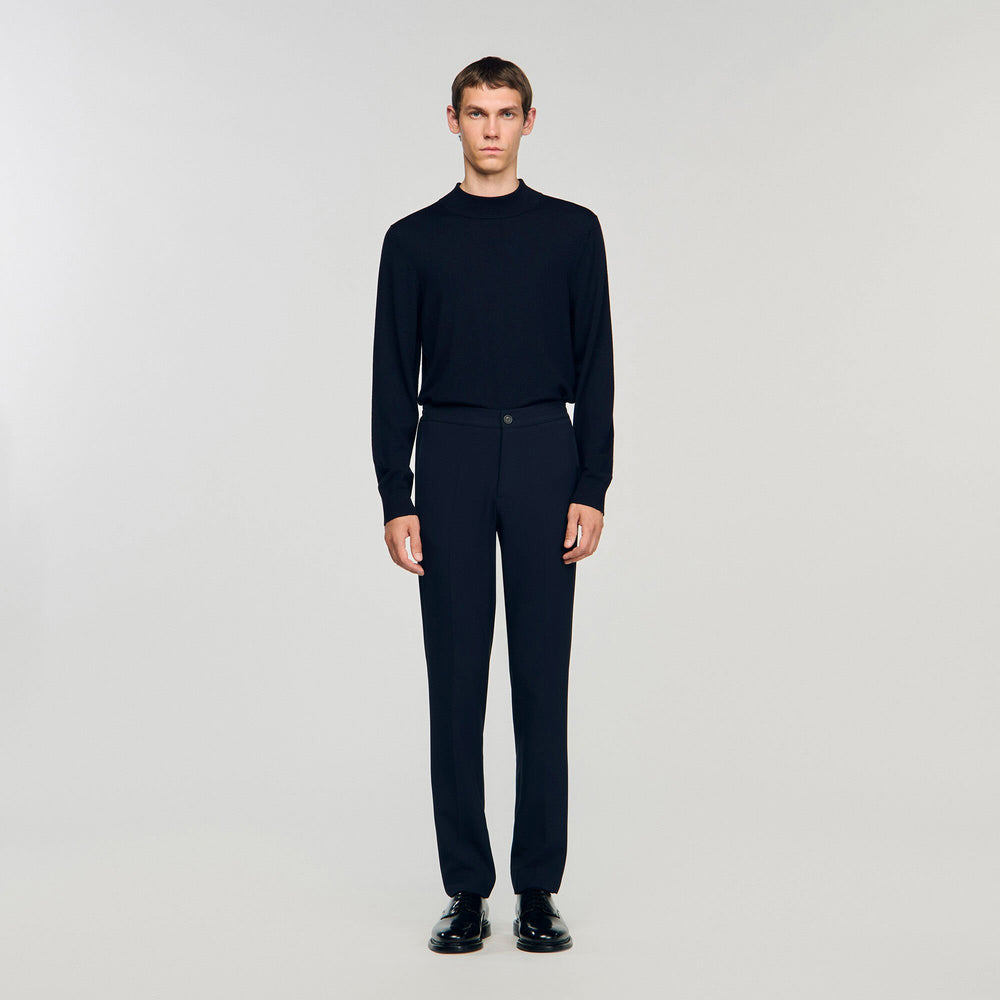 Sandro Men Jersey trousers