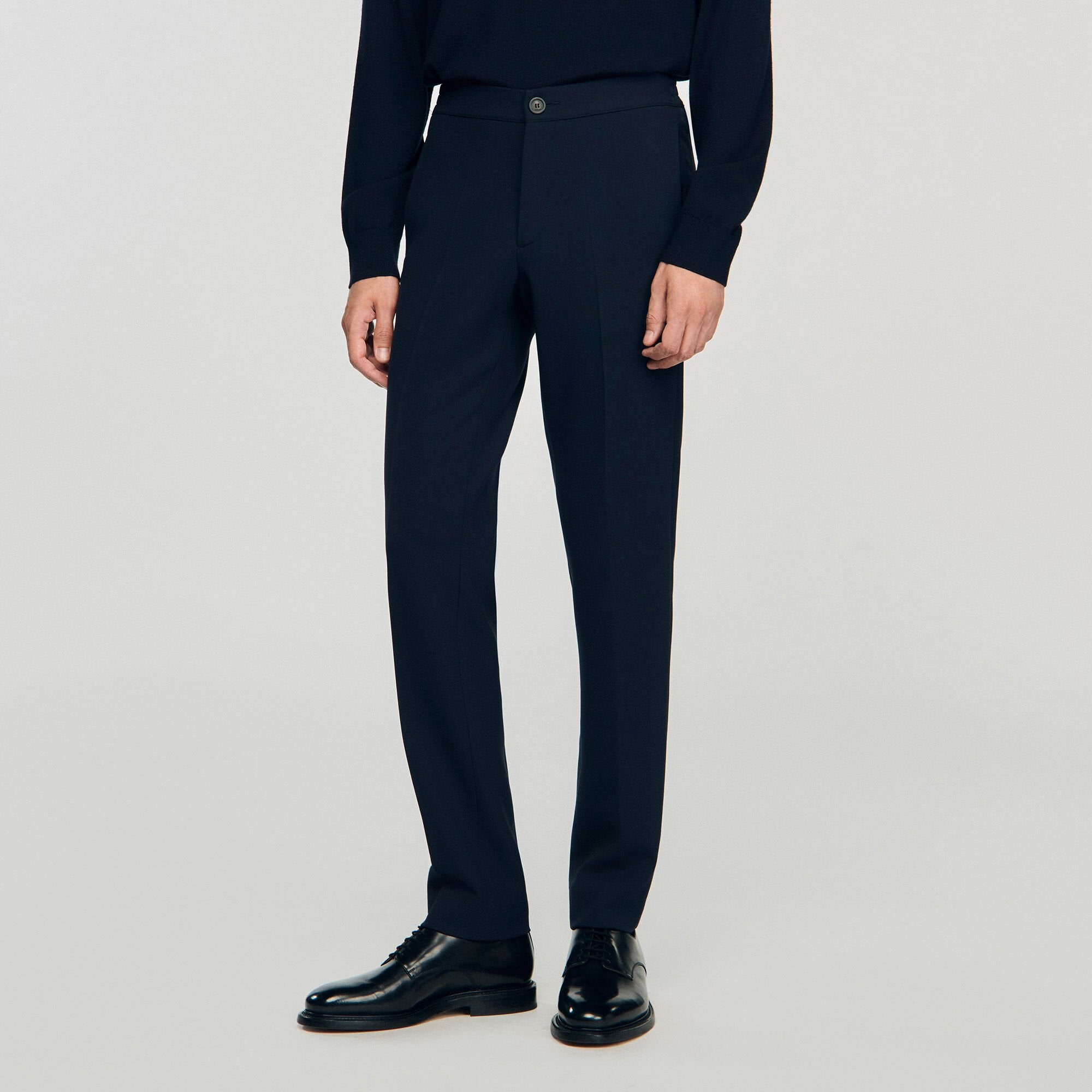 Sandro Men Jersey trousers
