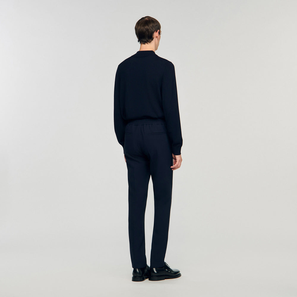 Sandro Men Jersey trousers