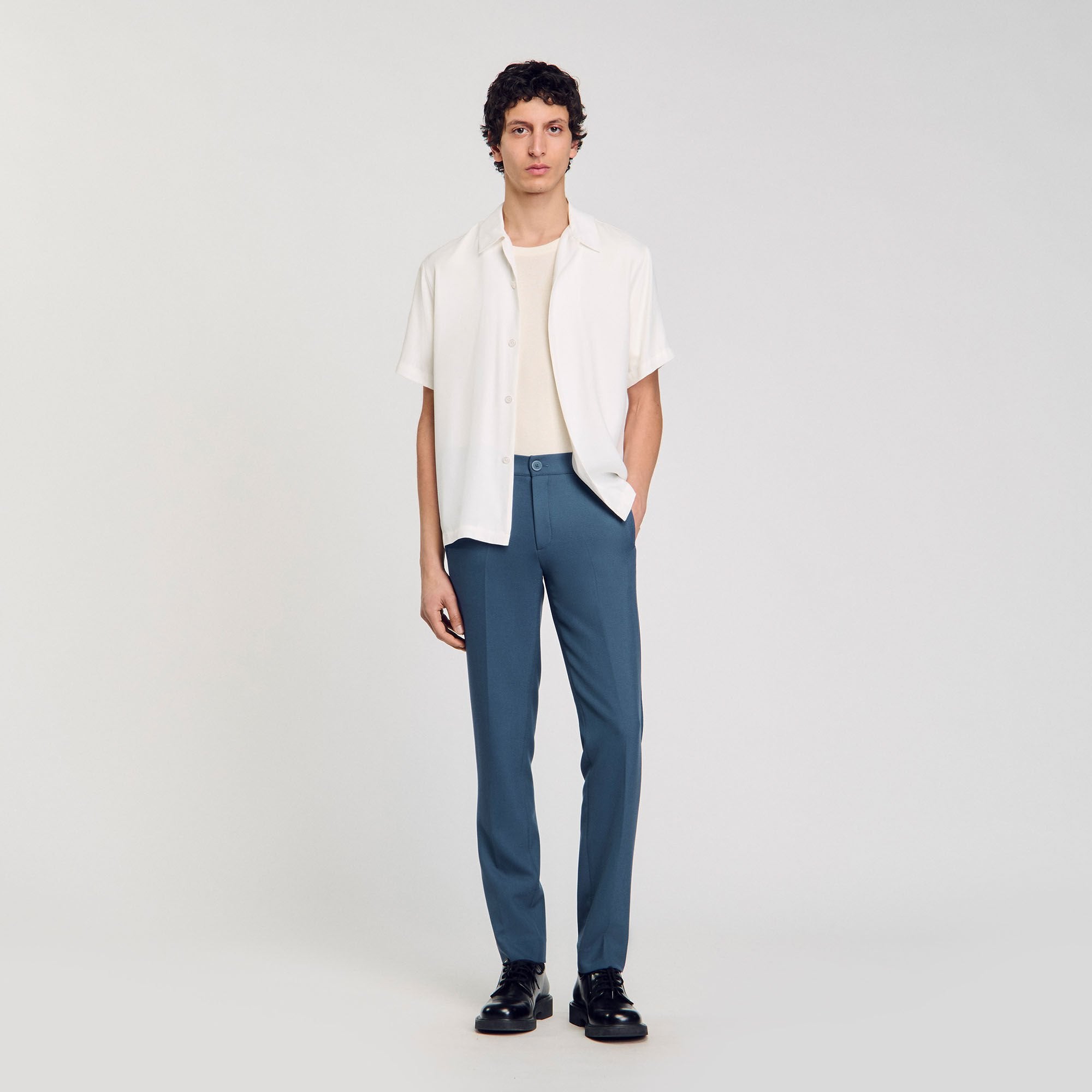Sandro Men Jersey trousers