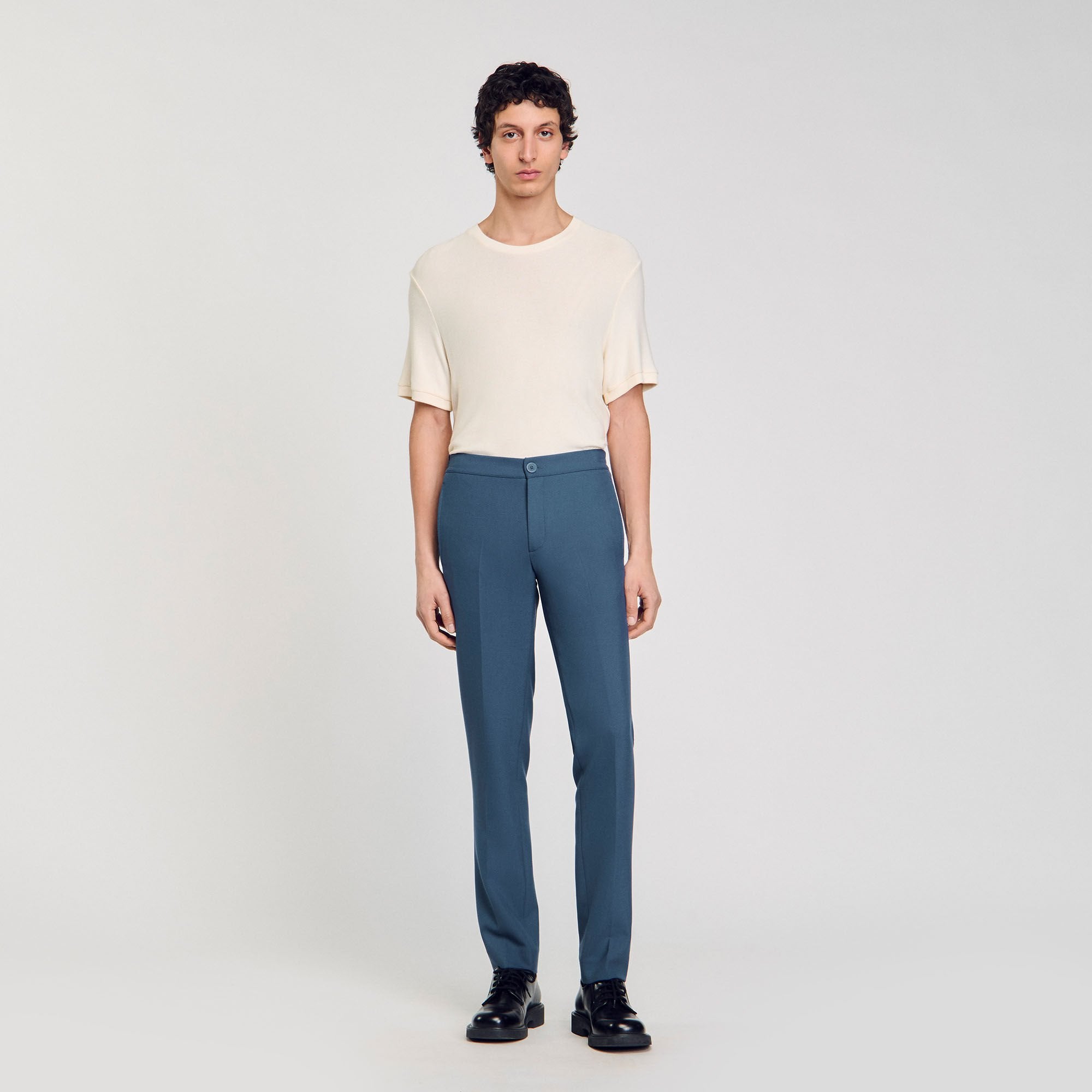 Sandro Men Jersey trousers
