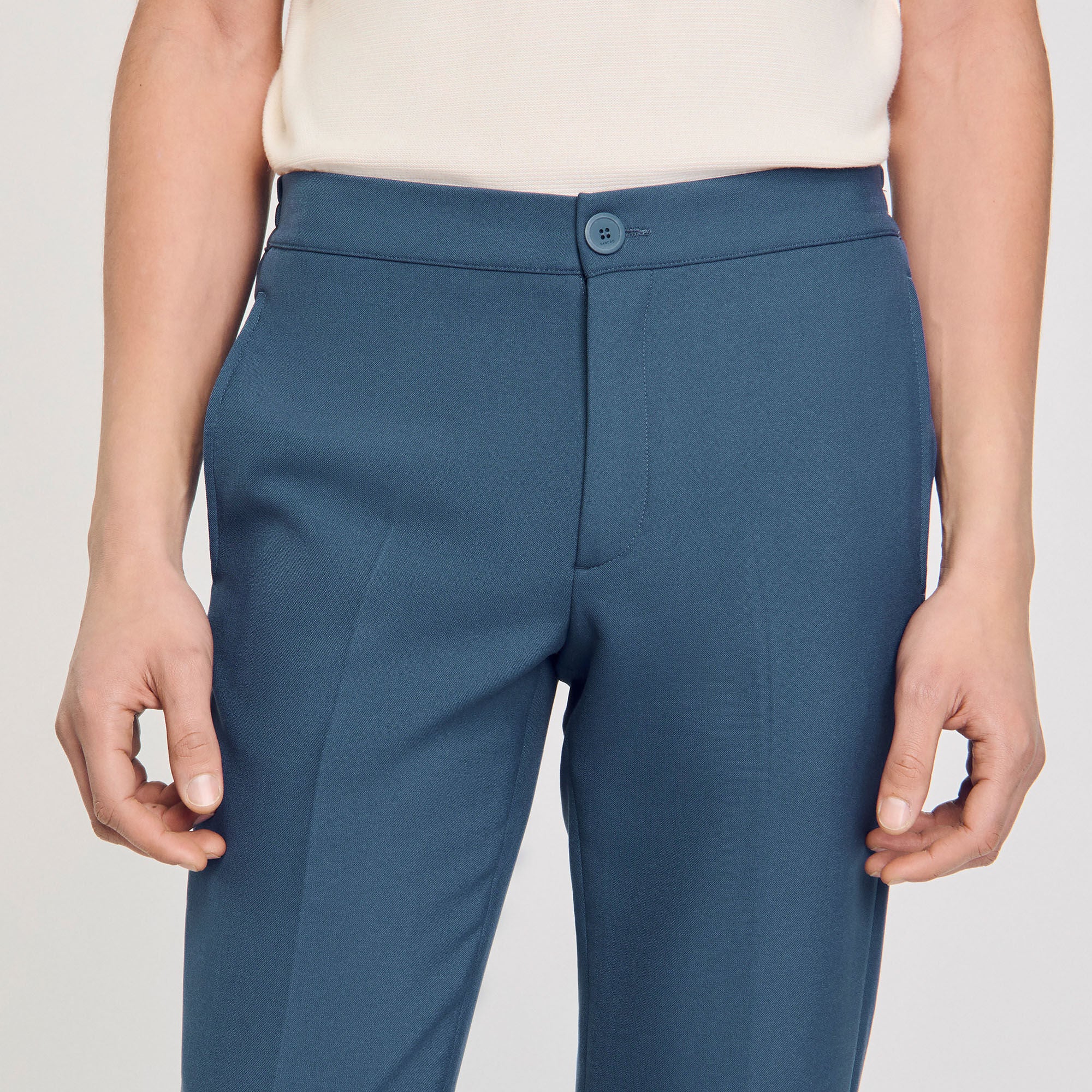 Sandro Men Jersey trousers