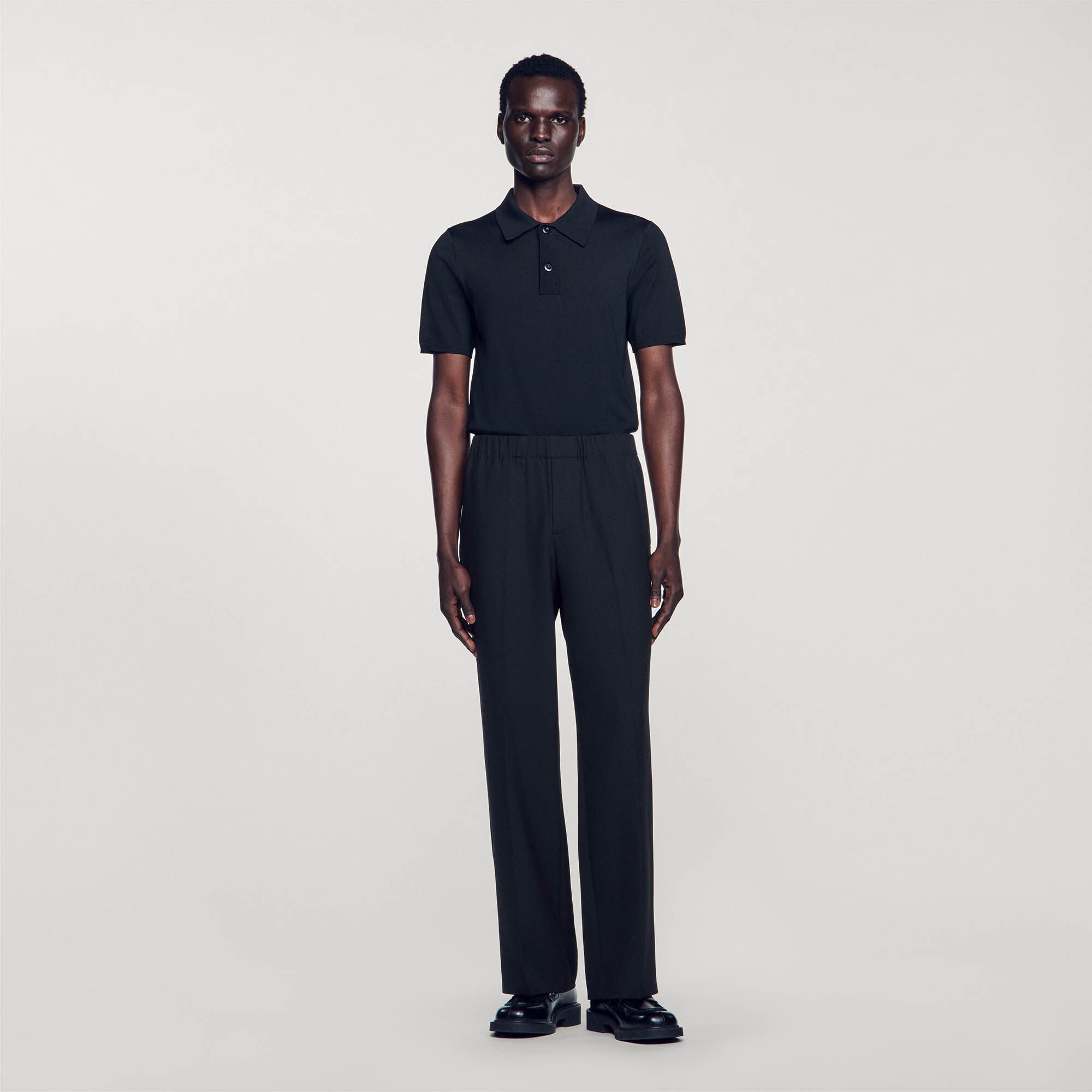 Sandro Men Wide-leg trousers