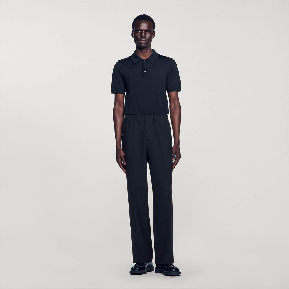 Sandro Men Wide-leg trousers