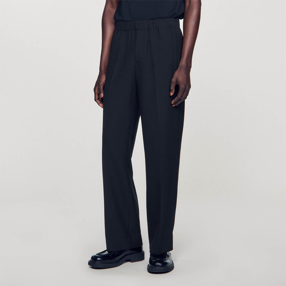 Sandro Men Wide-leg trousers