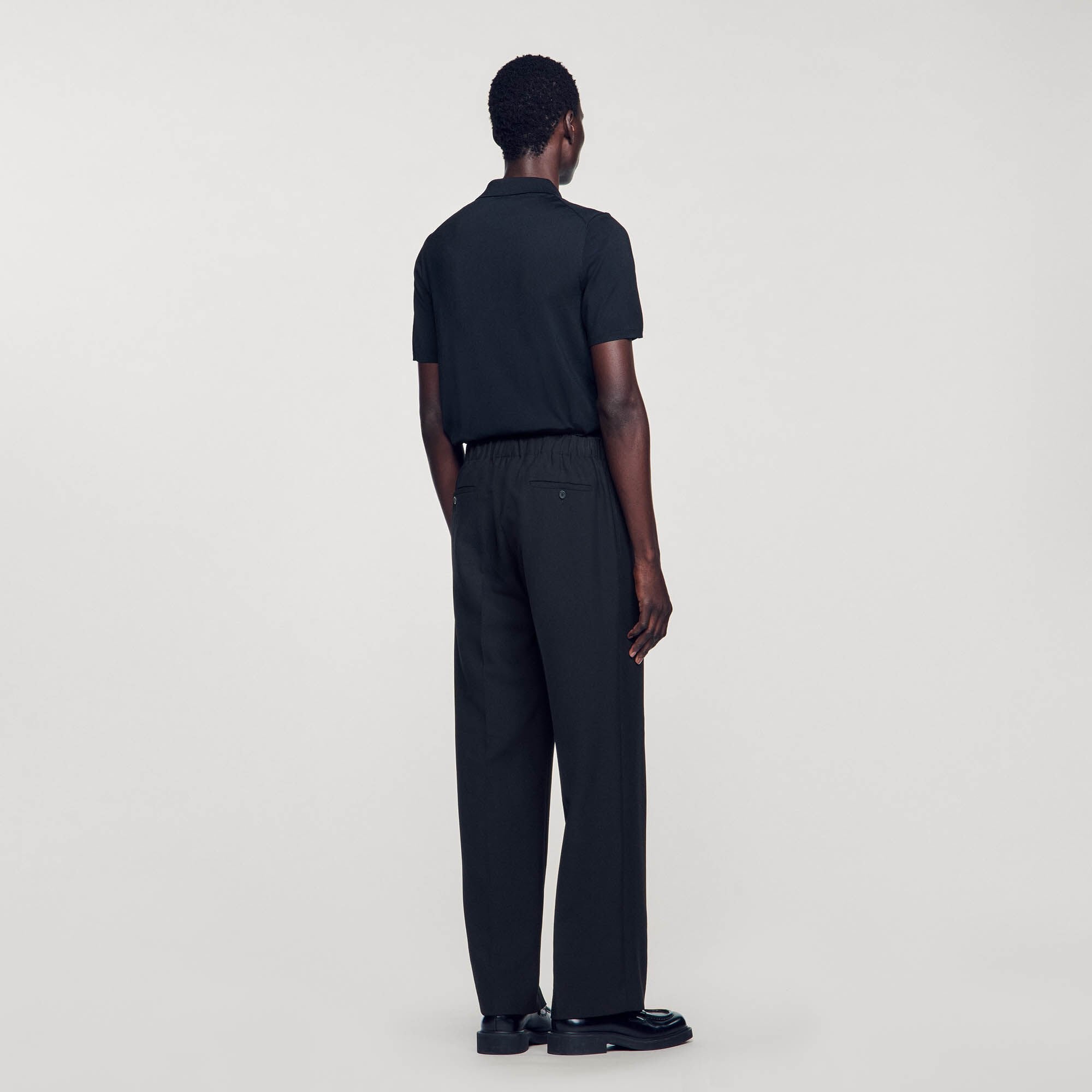 Sandro Men Wide-leg trousers