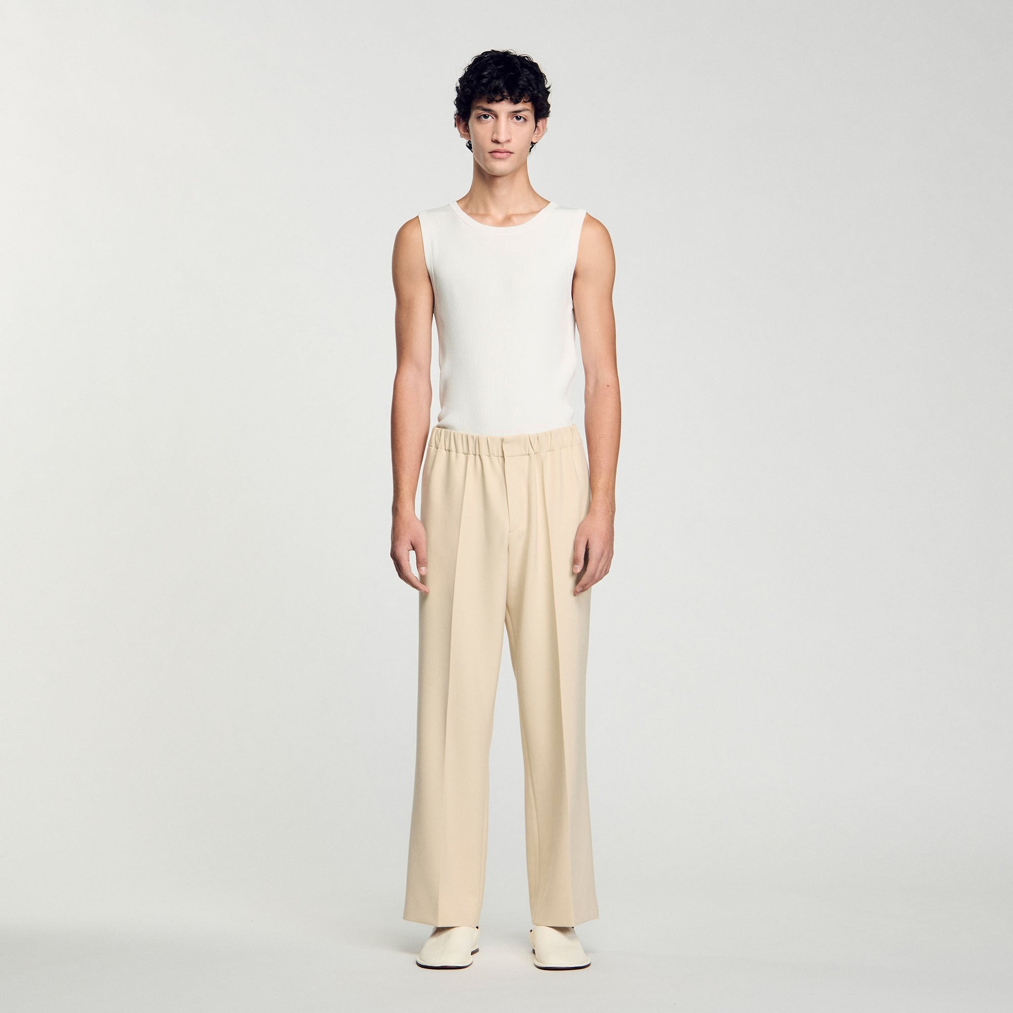 Sandro Men Wide-leg trousers