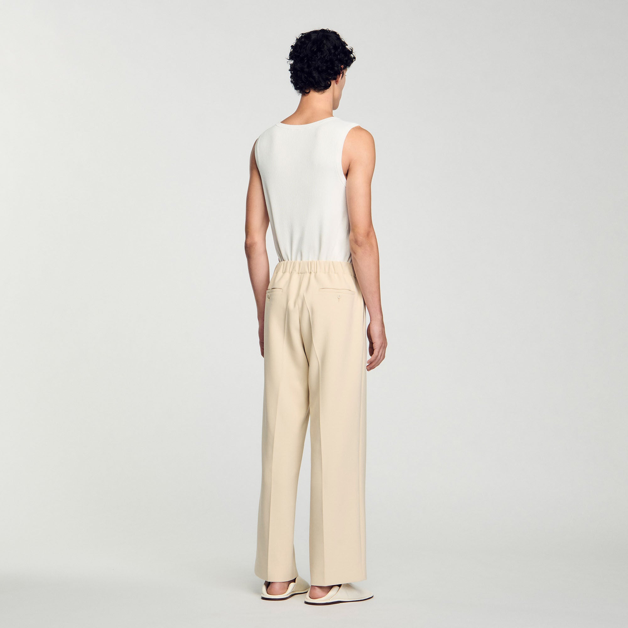 Sandro Men Wide-leg trousers