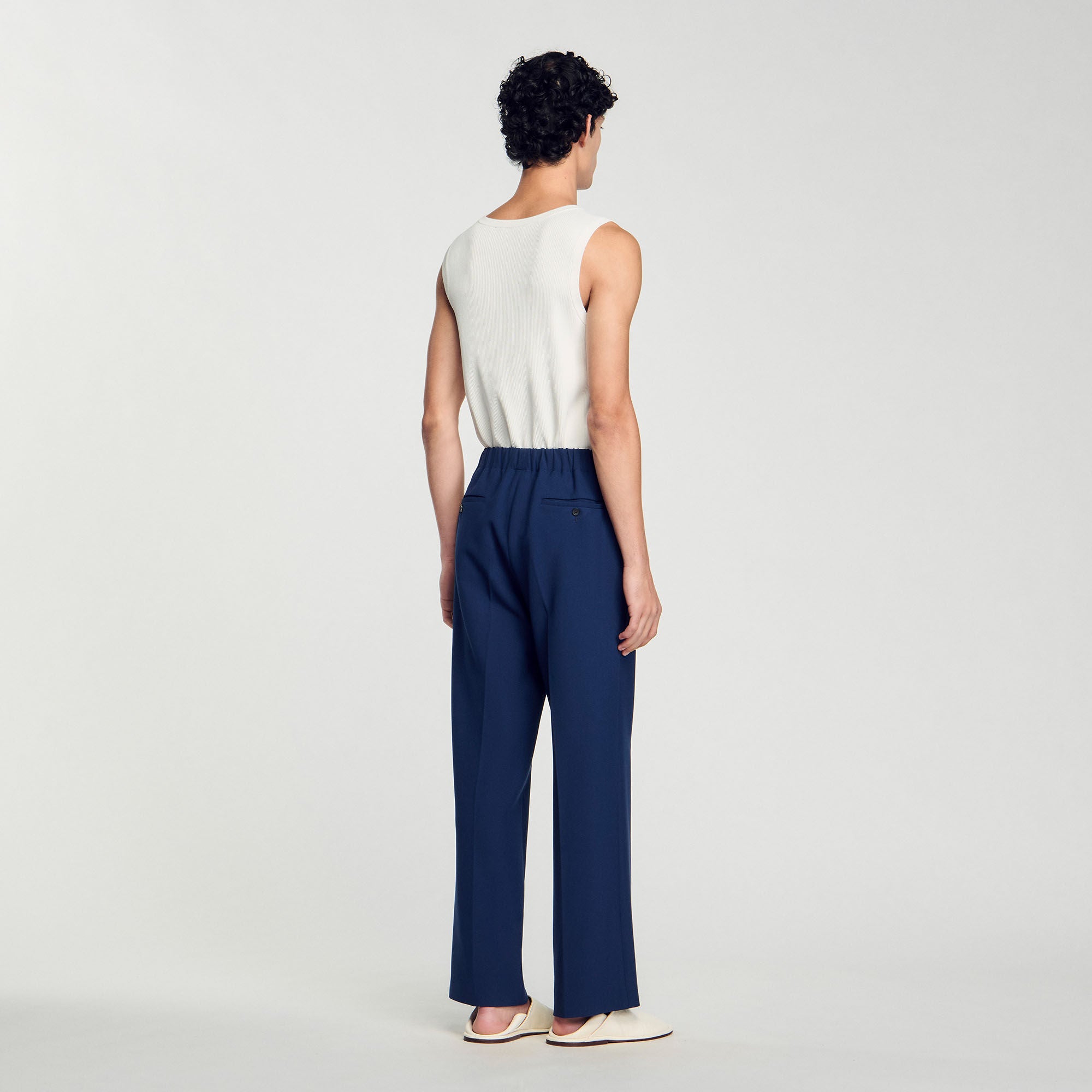 Sandro Men Wide-leg trousers